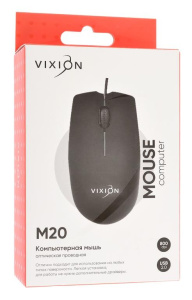 Мышь Vixion M20 черная