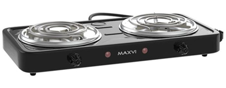 Настольная электроплита MAXVI HE201 black