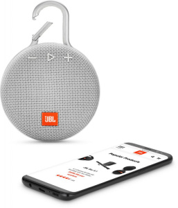 Акустика портативная JBL CLIP 3 белый