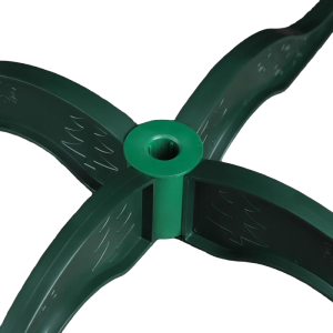 Подставка для искусственной ёлки (d=2,5 см), большая, d=68 см, цвет тёмно-зелёный (530159)
