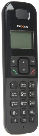 Телефон-радио TEXET TX-D6605А DECT черный