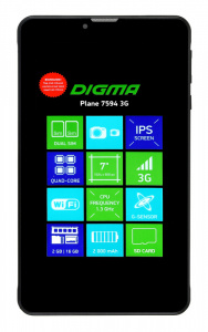 Планшет 7" Digma Plane 7594 3G SC7731E
