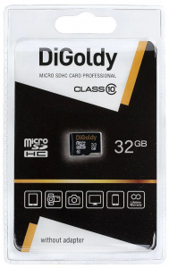Карта micro-SD 32 GB DIGOLDY class10