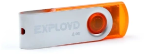 Карта USB2.0 4 GB EXPLOYD 530 оранжевый