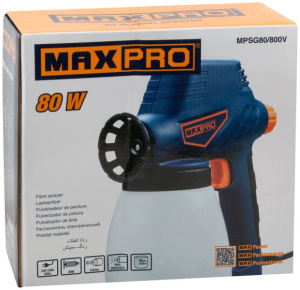 Краскопульт электрический MAX-PRO MPSG80/800V (85262)