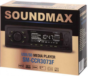 Автомагнитола-FLASH SOUNDMAX SM-CCR3073F черный\G