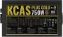 Блок питания Aerocool ATX KCAS PLUS GOLD 750W RGB 80+ gold