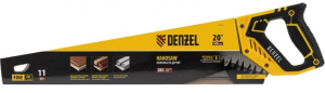 Ножовка Denzel 500 мм. 11 TPI зуб-3D.(24148)