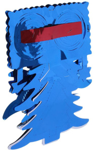 Мишура-гирлянда СНОУ БУМ (377-569) растяжка 200х15см, ПВХ,фольгированная, 2 цвета