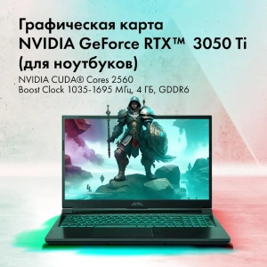 Ноутбук 15.6" GMNG Rush i5 12450H/16Gb/SSD1Tb/RTX 3050 Ti 4Gb MN15P5-AEСN01