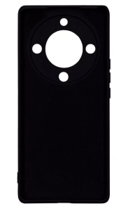Бампер Honor X9a 5G ZIBELINO Soft Matte черный с микрофиброй