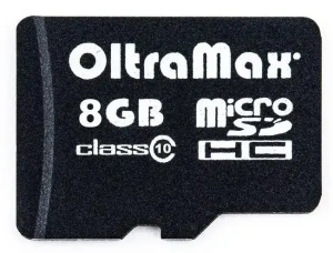 Карта micro-SD 8 GB OLTRAMAX class10