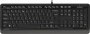 Клавиатура A4 Fstyler FK10 черный/серый USB Multimedia