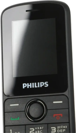 Сотовый телефон Philips E2101 черный