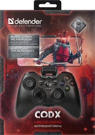 Геймпад Defender  CodX беспроводной USB,Bluetooth,Android,Li-Ion