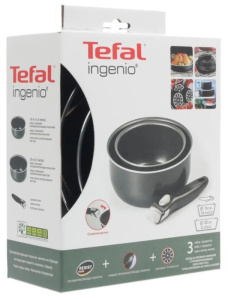 Ковш алюм. TEFAL Ingenio, набор 3 пр.,04131830 (9100015892)