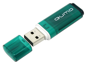 Карта USB2.0 16 GB QUMO Optiva 01 Green (18077)