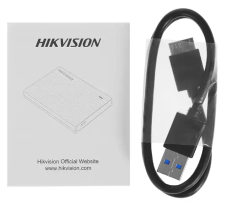 HDD USB 2Tb Hikvision HS-EHDD-T30 2T Gray Rubber T30 2.5" серый