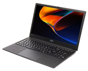 Ноутбук 15.6"  HIPER Workbook A1568K i5-1135G7 8GB/512GB/IrisXeGr W10Prof (A1568K1135W1) черный