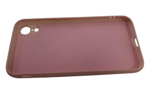 Бампер Apple IPhone XR ZIBELINO Soft Case розовый песок