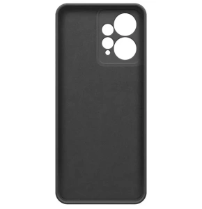 Бампер Xiaomi Redmi Note 12 Borasco Microfiber Case черный