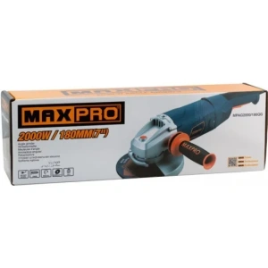 Машина углошлифовальная MAX-PRO 180 мм MPAG2000/180QG (85149)