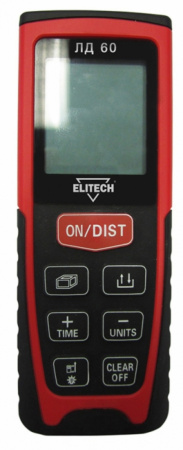 Дальномер Elitech ЛД-60 (дальн.60м.,точность+-1,5мм)