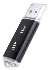 Карта USB2.0 32GB Silicon Power Ultima U02 SP032GBUF2U02V1K черный