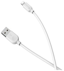 Кабель USB 2.0 A вилка - 8pin 2 м Borofone BX14 (White)