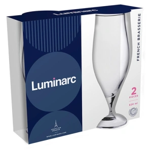 Набор бокалов для пива LUMINARC ФРАНЦУЗСКИЙ РЕСТОРАНЧИК, 620мл (N6027)(878-489)