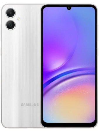 Сотовый телефон Samsung Galaxy A05 4/128Gb серебро