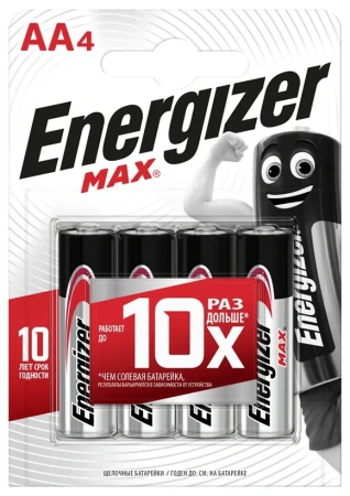Батарейка Energizer LR06 Max 4шт