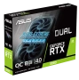 Видеокарта Asus PCI-E 4.0 DUAL-RTX3060-O8G NV RTX3060 8192Mb 128 GDDR6 1837/15000/HDMIx1/DPx3/HDCP R