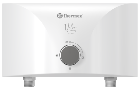 Водонагреватель проточный THERMEX Vetro 5500 combi (душ+кран)