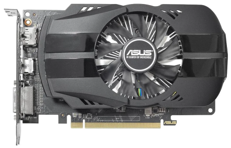 Видеокарта Asus PCI-E PH-550-2G AMD RX550 2048Mb 64 GDDR5 1183/6000 DVIx1/HDMIx1/DPx1/HDCP Ret