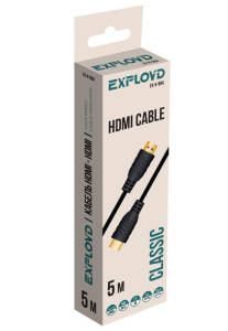 Кабель HDMI - HDMI 5 м EXPLOYD EX-K-994