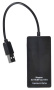 Коммутатор USB2.0 Buro BU-HUB4-U2.0-Slim 4порт. черный