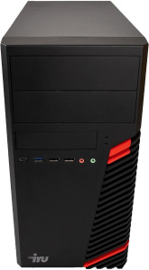 Компьютер IRU Office 510H4SM MT (1680974) i3 10105/8Gb/1Tb/SSD240Gb UHDG 630/DOS/черный