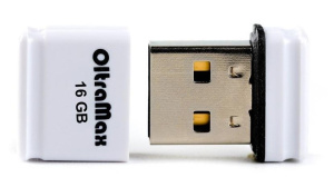 Карта USB2.0 16 GB OLTRAMAX OM-016GB-mini-50-W