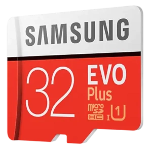 Карта micro-SD 32 Gb SAMSUNG MB-MC32GA/RU EVO PLUS (+ адаптер)