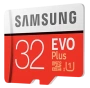 Карта micro-SD 32 Gb SAMSUNG MB-MC32GA/RU EVO PLUS (+ адаптер)