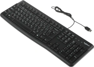 Клавиатура Logitech K120 черный (920-002508)