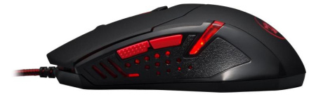 Мышь RedDragon M601BA черный/красный игровая + коврик для мыши 