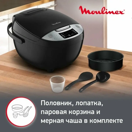 Мультиварка Moulinex MK611832 черный