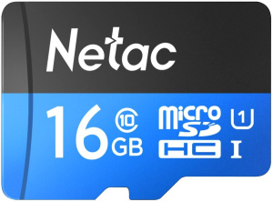 Карта micro-SD 16 GB Netac NT02P500STN-016G-S P500 Class10