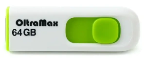 Карта USB2.0 64 GB OLTRAMAX 250 зеленый