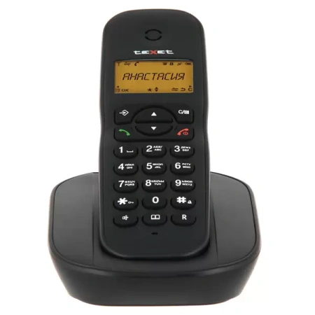 Телефон-радио TEXET TX-D4505A черный