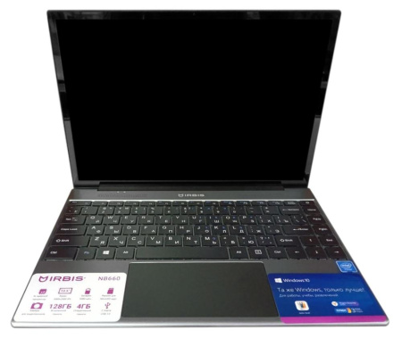 Ноутбук 13.5" IRBIS NB660 Pentium J3710/4Gb/128Gb/Win10