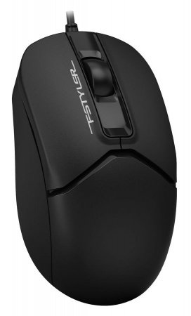 Мышь A4 Fstyler FM12 черный оптическая (1200dpi) USB (3but)