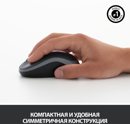 Клавиатура + Мышь Logitech MK270 беспроводной черный (920-004518)